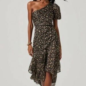 ASTR the label Santorini ruffle dress